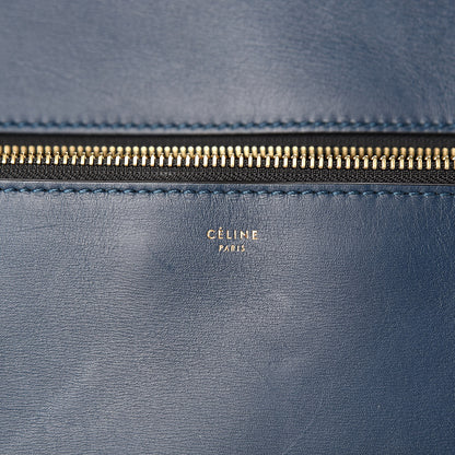 Celine Smooth Calfskin Medium Edge Shoulder Bag Deepsea 6 of 16