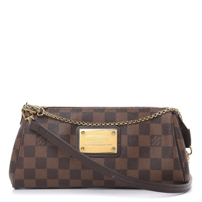 Louis Vuitton Damier Ebene Eva Clutch 1 of 11