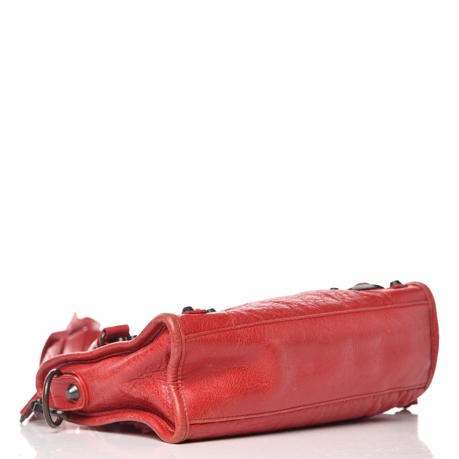 Balenciaga Agneau Classic Hardware Mini City Rouge Cardinal 4 of 13