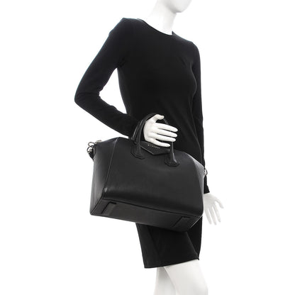 Givenchy Sugar Goatskin Medium Antigona Black 3 of 9