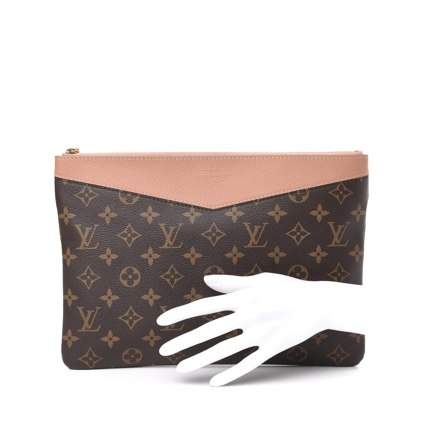 Monogram Daily Pouch Peach