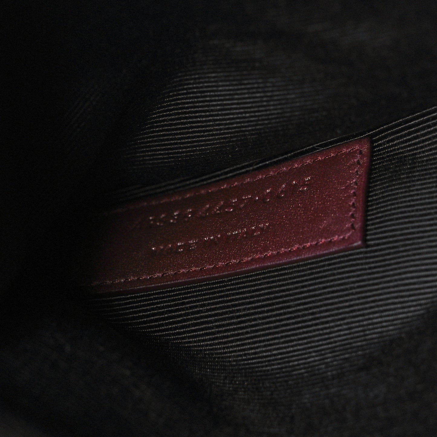 Calfskin Medium Rive Gauche Cabas Bordeaux