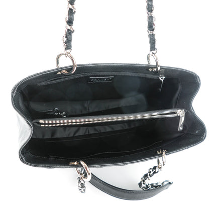 Chanel Caviar Quilted Grand Shopping Tote GST Black 5 of 7