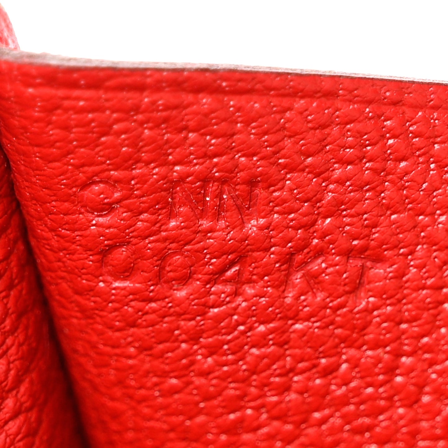 Epsom Constance Compact Passant Wallet Rouge Casaque
