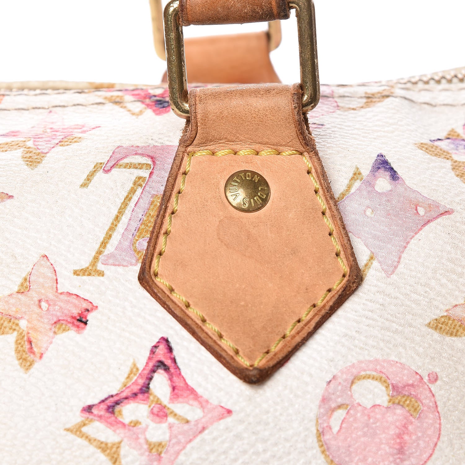 Louis Vuitton Watercolor Aquarelle Speedy 35 White 18 of 24