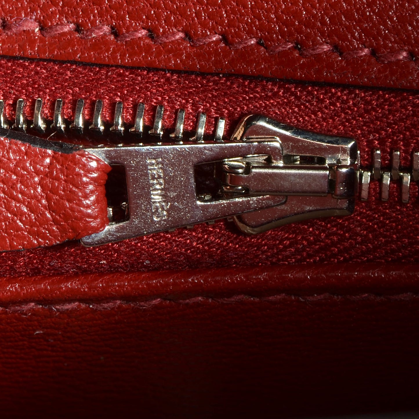 Shiny Porosus Crocodile Birkin 35 Rouge H