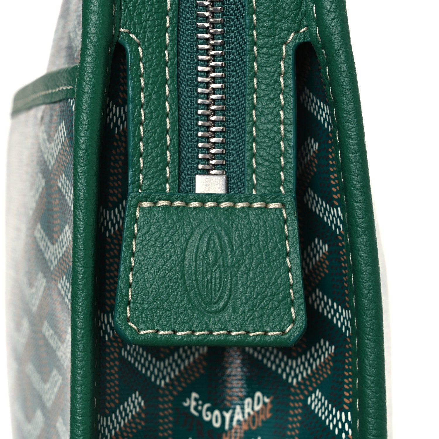 Goyard Goyardine Jouvence Toiletry Pouch Green 6 of 9
