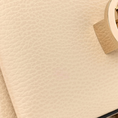 Gucci Dollar Calfskin Interlocking G Crossbody Bag Mystic White 11 of 12