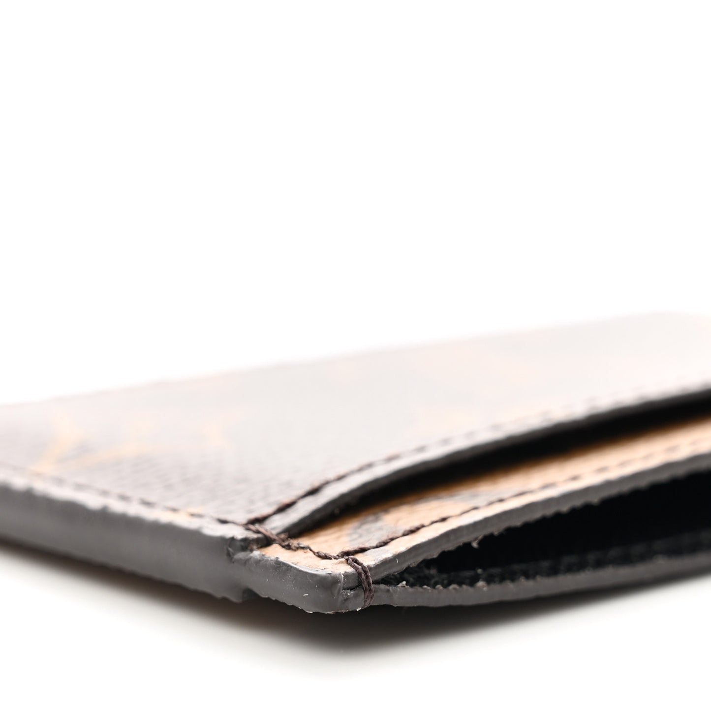 Reverse Monogram Card Holder