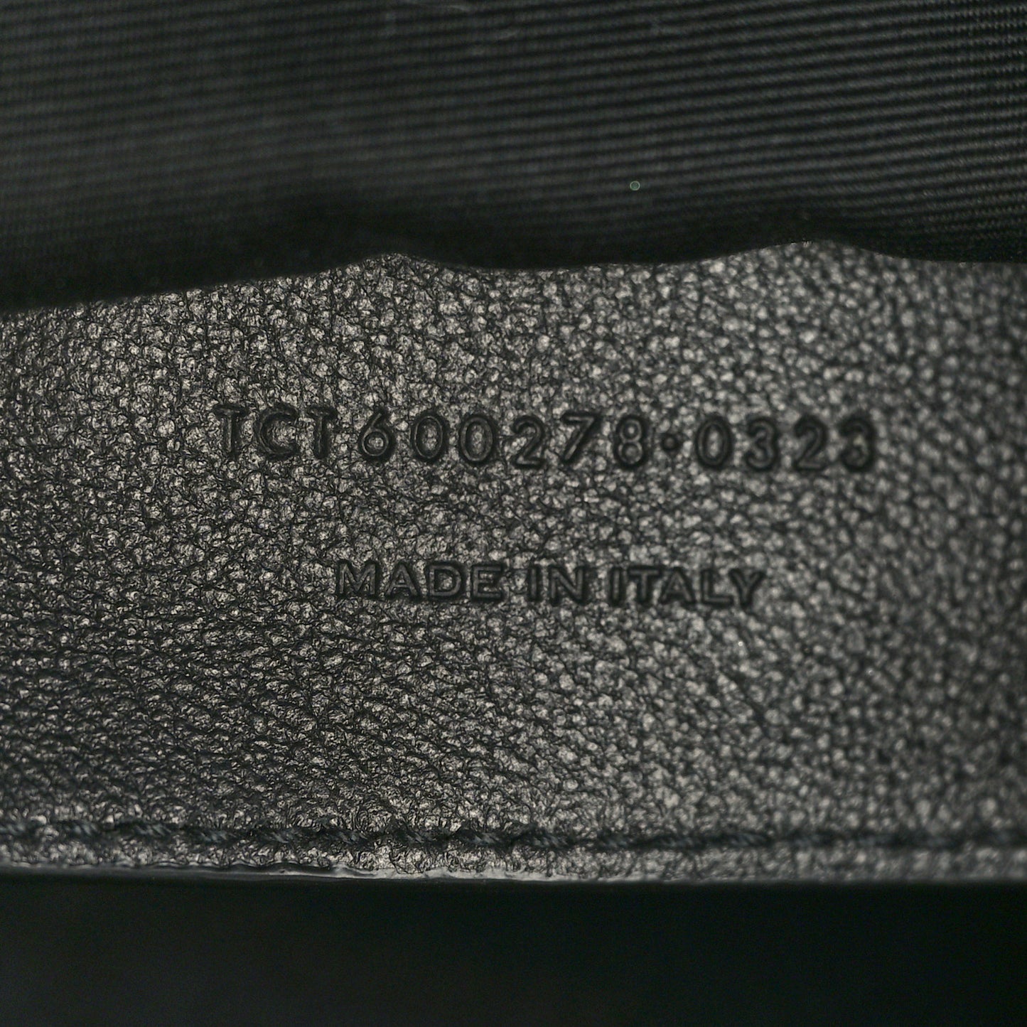 Sheepskin Matelasse Chevron Monogram Large College Satchel Black