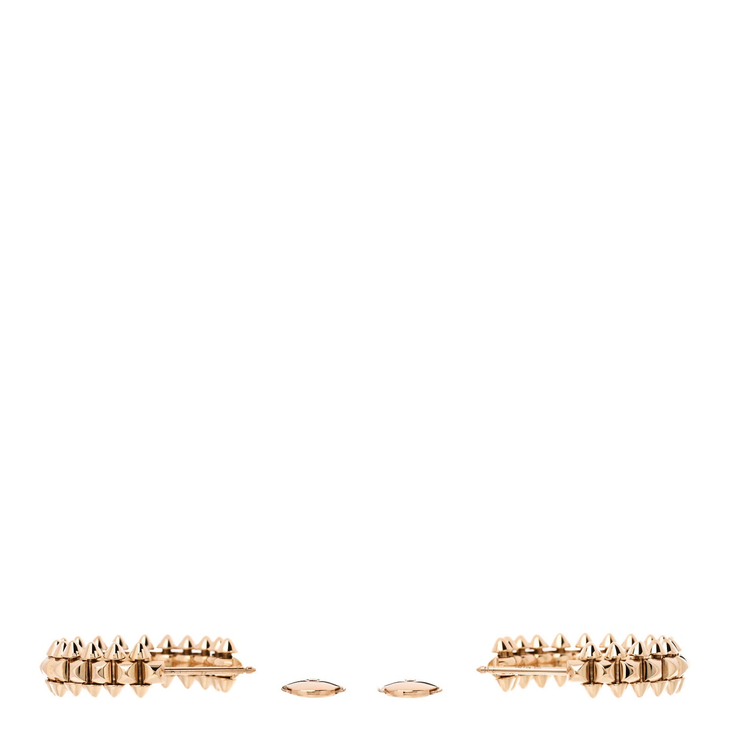 18K Pink Gold Small Clash de Cartier Earrings