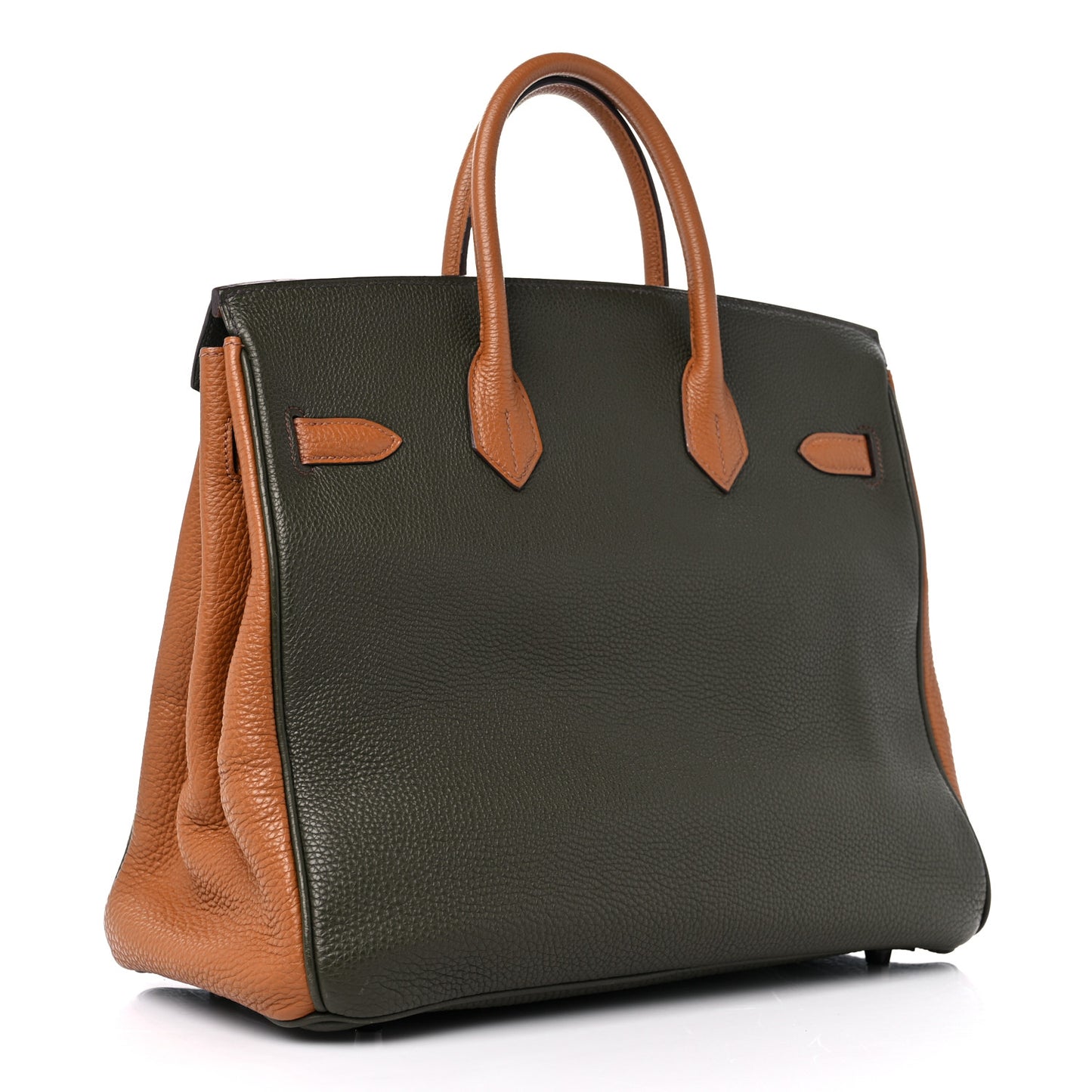 Fjord Togo Birkin HAC 32 Vert Anis Gold Vert Olive