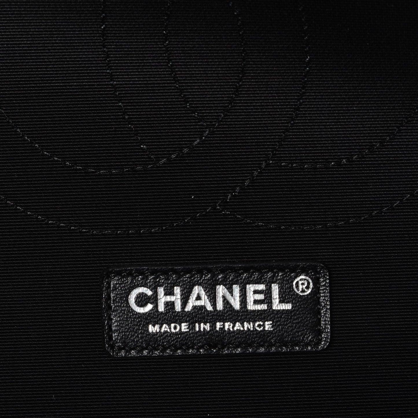 Patent Calfskin Jumbo Classic Pure Double Flap Black