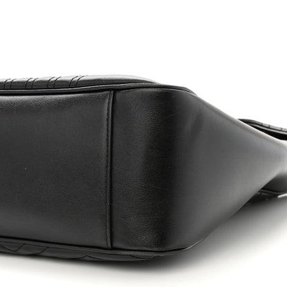 Gucci Calfskin Matelasse Large GG Marmont Shoulder Bag Black 9 of 10