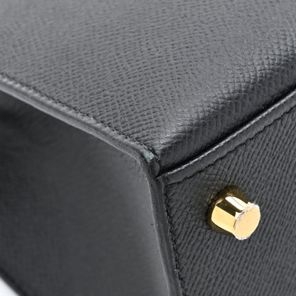 Hermes Epsom Kelly Sellier 25 Black 9 of 12