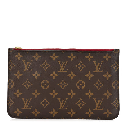 Louis Vuitton Monogram Neverfull MM GM Pochette Pivoine 1 of 11