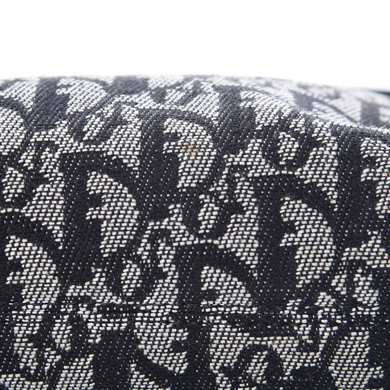 Christian Dior Monogram Shoulder Bag Pochette Black 9 of 10