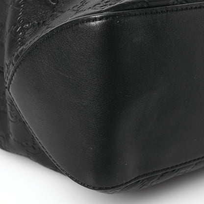 Gucci Guccissima Signature Large Linea A Hobo Black 9 of 11