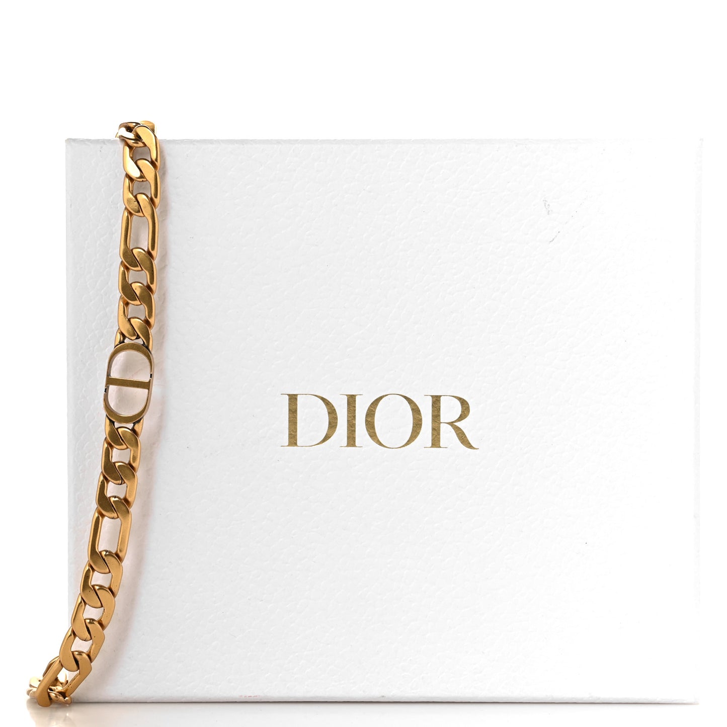 Metal Danseuse Etoile Chain Choker Necklace Gold