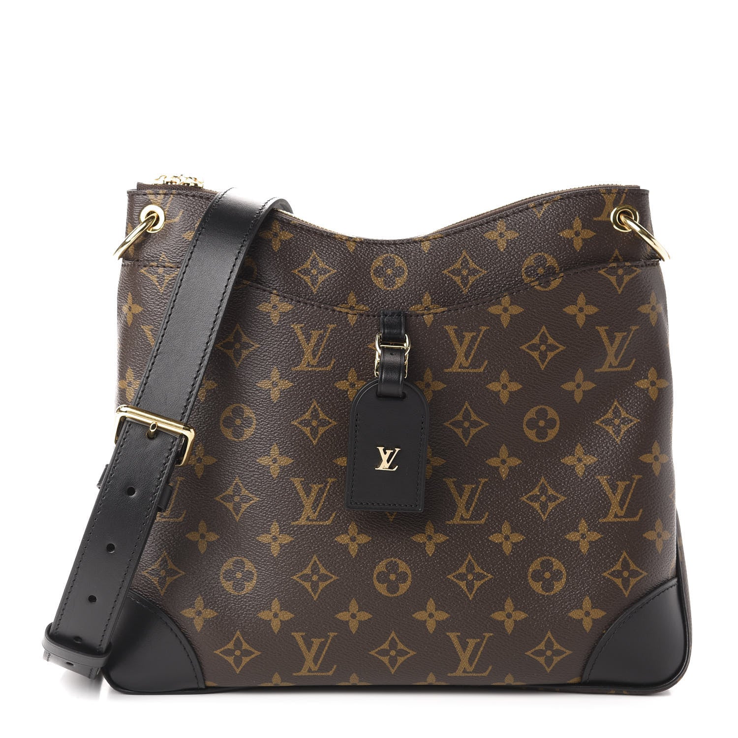 Louis Vuitton Monogram Odeon MM Black 1 of 9