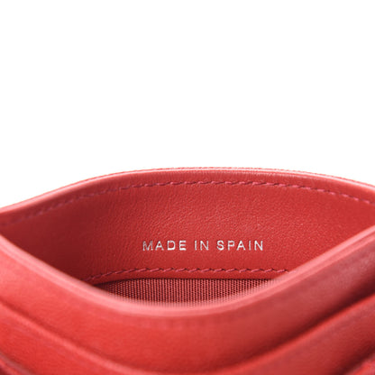 Chanel Caviar Quilted Boy Card Holder Red 7 of 8