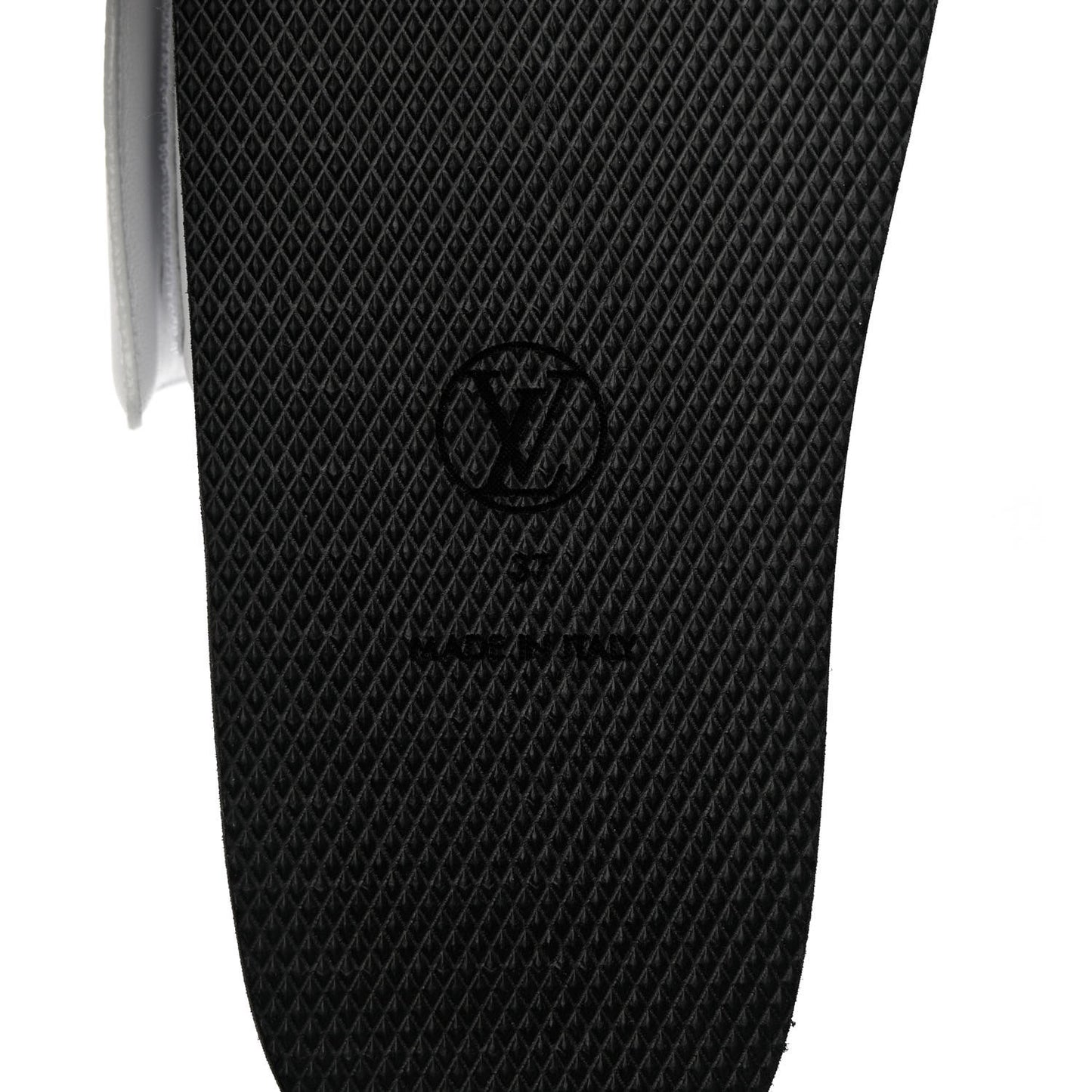 Calfskin Sunset Flat Mule Sandals 37 White