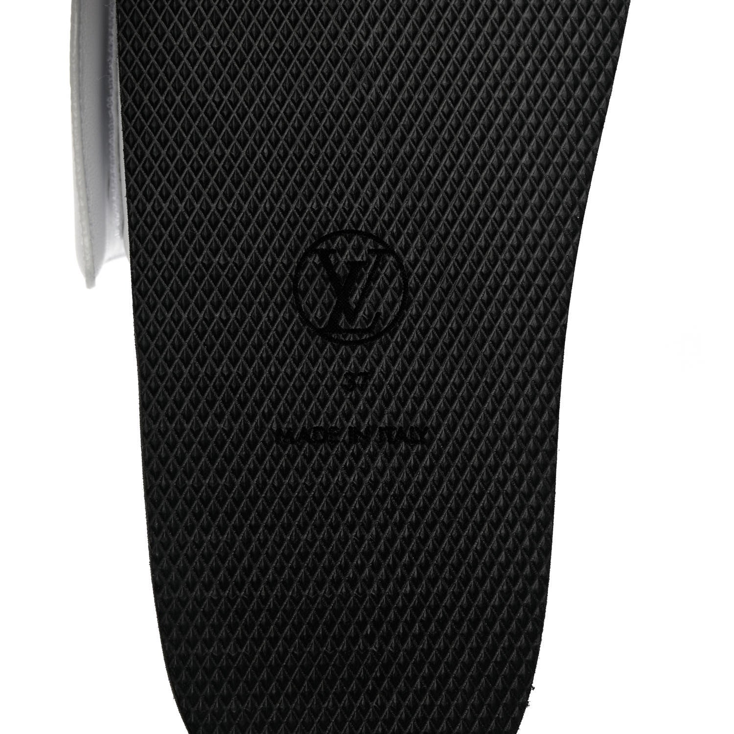 Louis Vuitton Calfskin Sunset Flat Mule Sandals 37 White 12 of 18