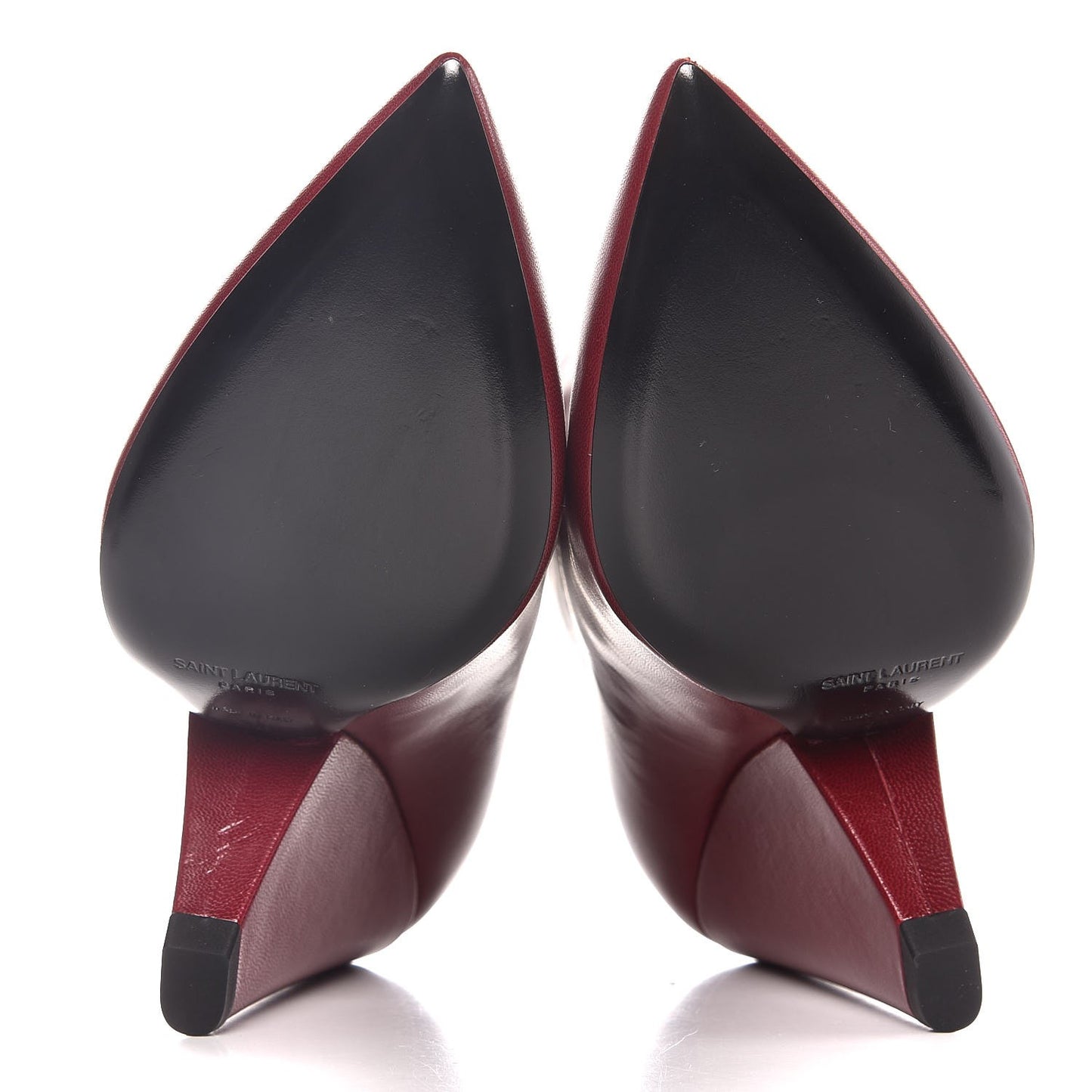 Calfskin Niki Zip Boots 36 French Burgundy