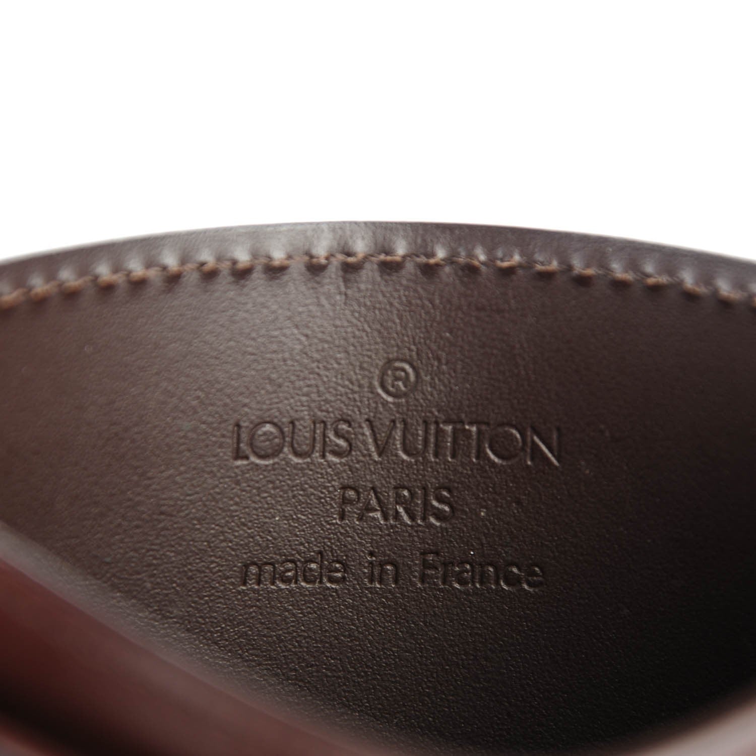 Louis Vuitton Epi Card Holder Moka 6 of 7