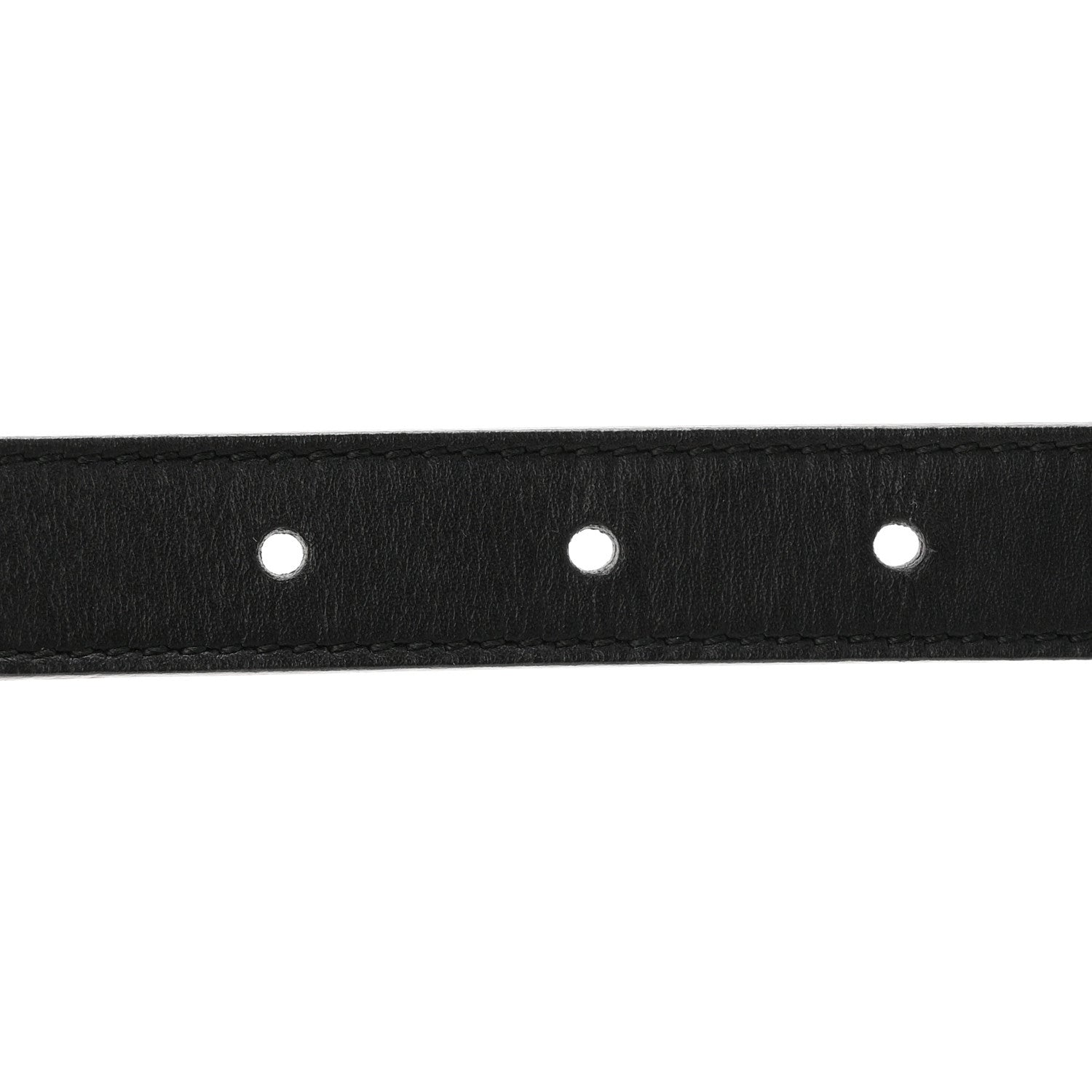 Gucci Calfskin Double G 20mm Belt 85 34 Black 4 of 5