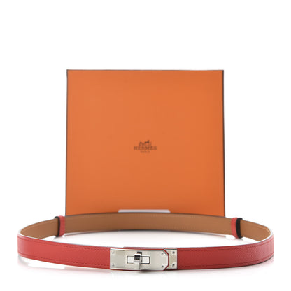 Hermes Epsom Kelly Belt Rouge Tomate 5 of 5