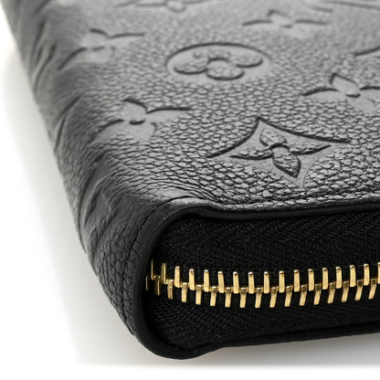 Louis Vuitton Empreinte Zippy Wallet Black 7 of 9