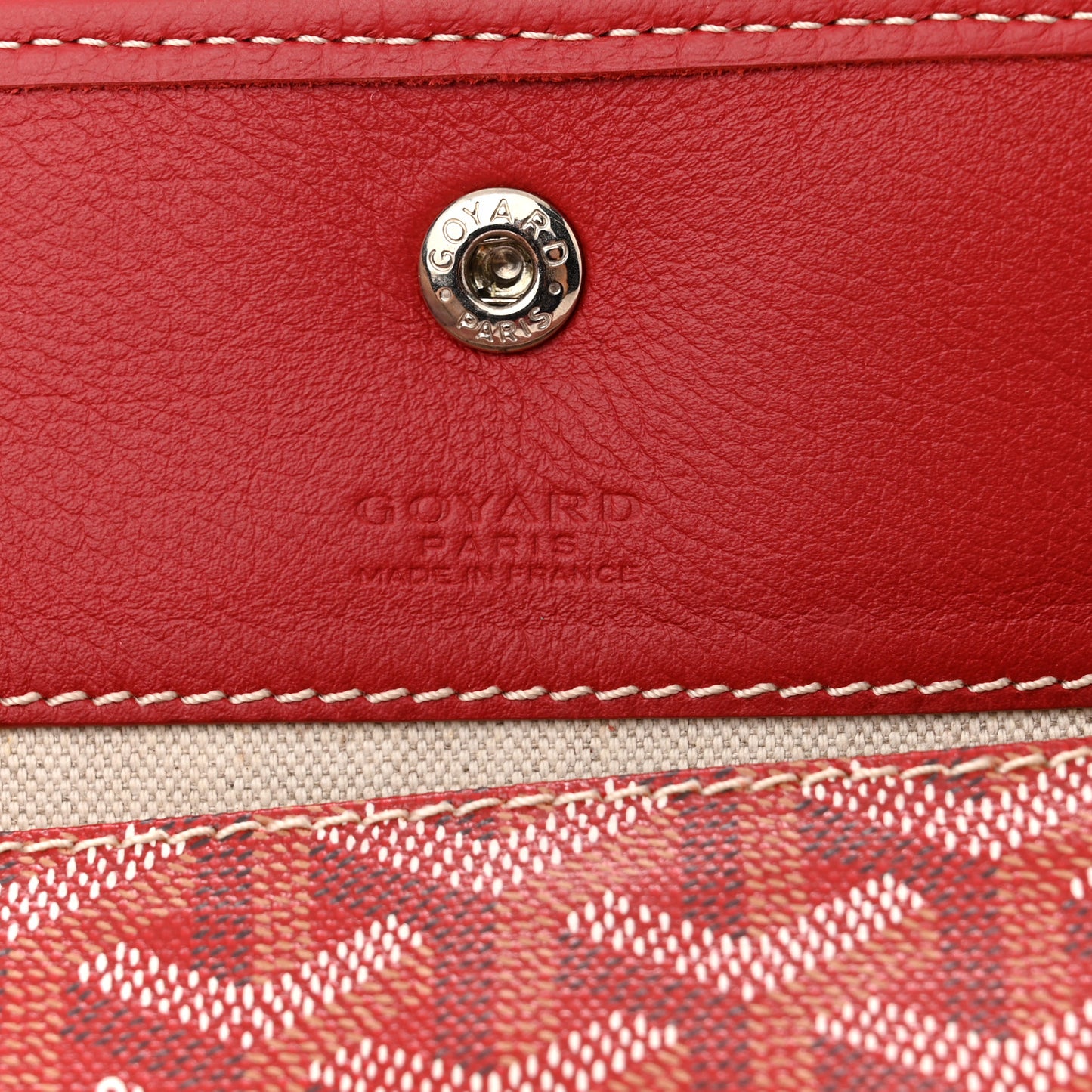 Goyardine Saint Louis PM Red