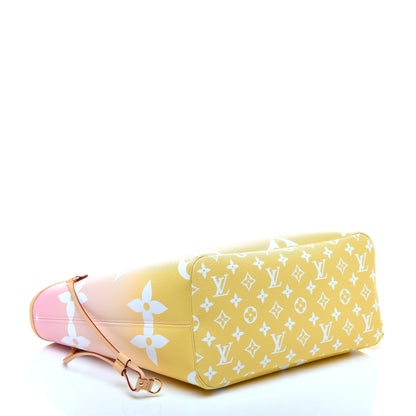 Louis Vuitton Monogram Giant By The Pool Neverfull MM Light Pink 4 of 9