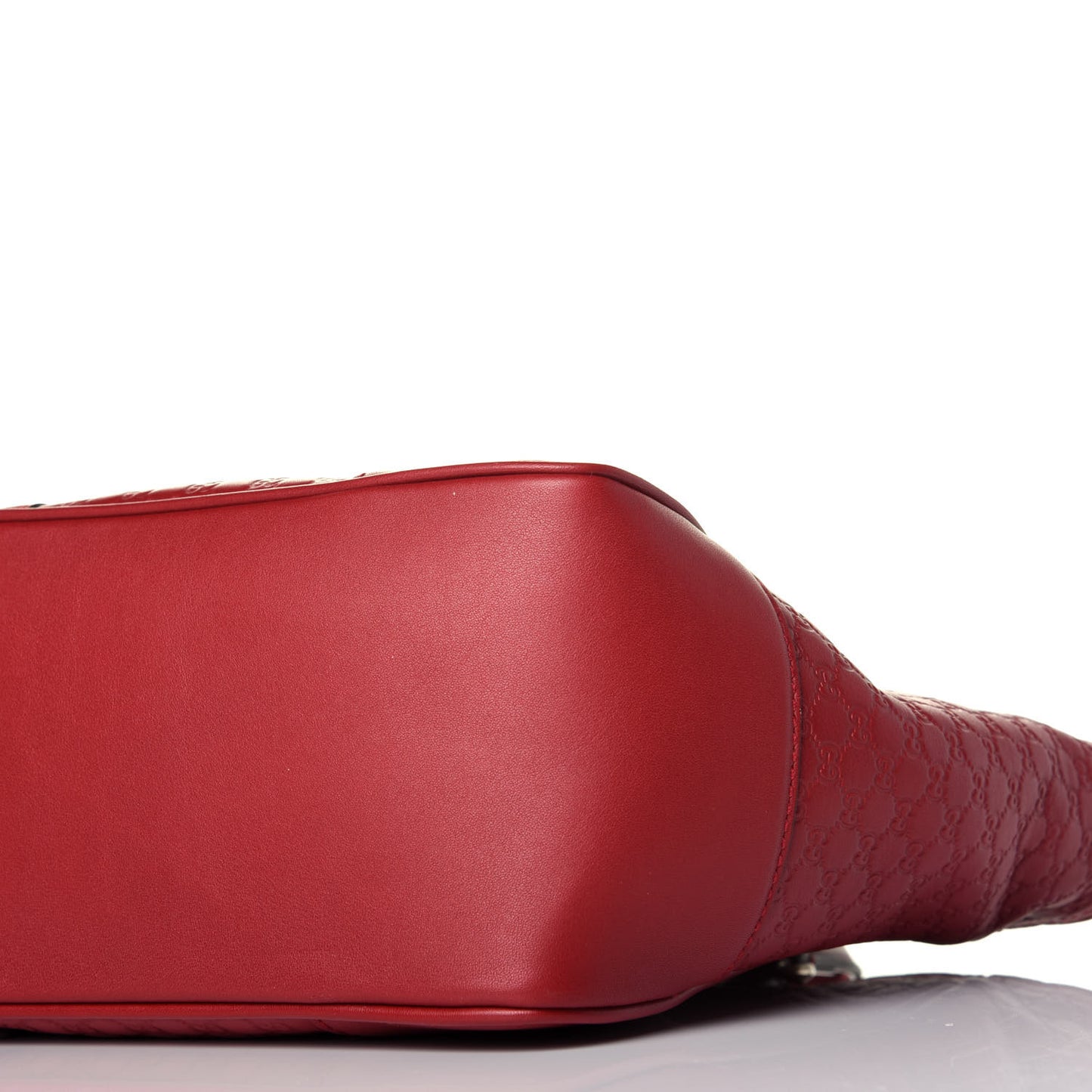 Microguccissima Small Bree Tote Red