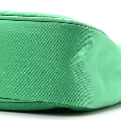 Prada Nylon Re-Edition 2005 Shoulder Bag Menta 8 of 9