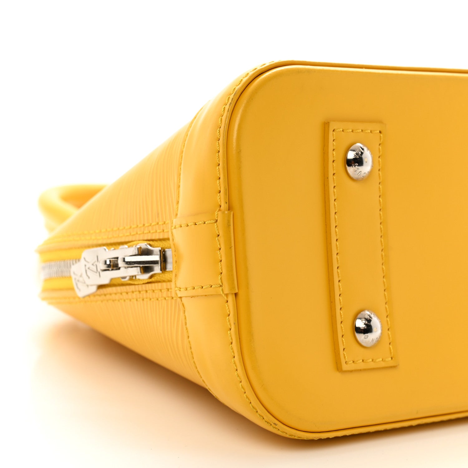 Louis Vuitton Epi Alma BB Citron 9 of 10