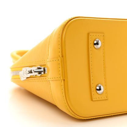 Louis Vuitton Epi Alma BB Citron 9 of 10
