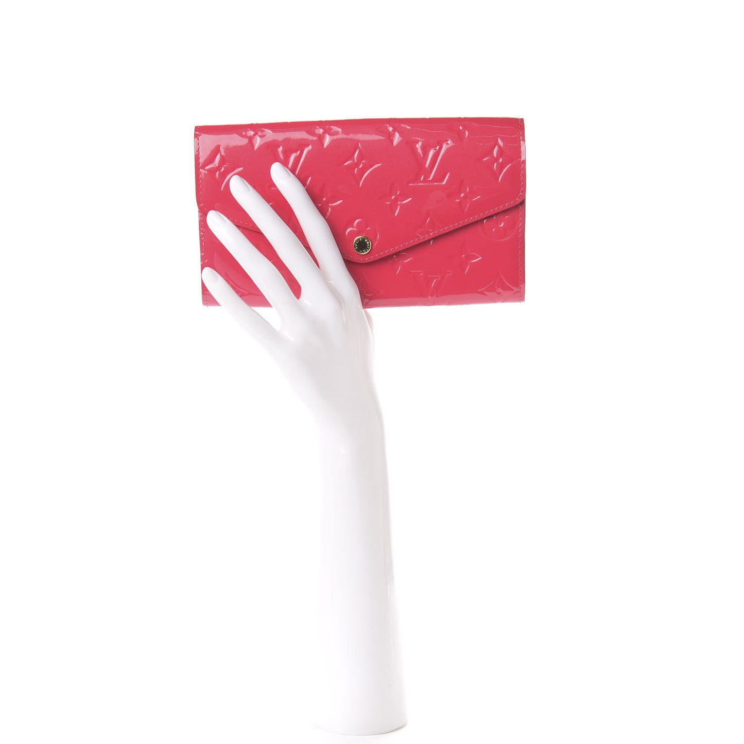 Vernis Sarah Wallet NM Hot Pink