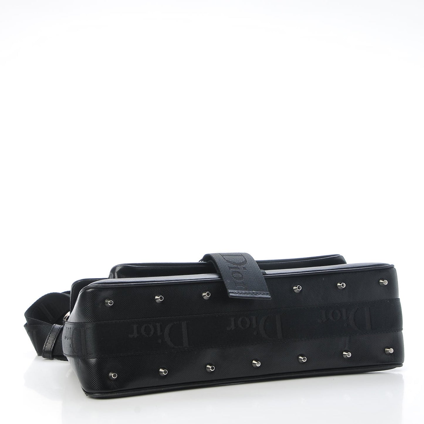 Coated Canvas Crystal Hardcore Bag Black