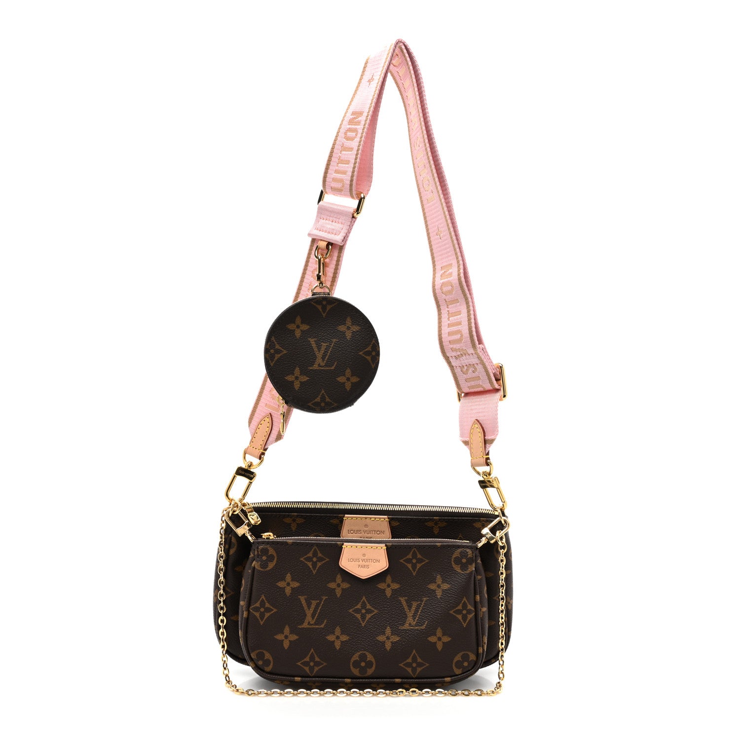 Louis Vuitton Monogram Multi Pochette Accessories Rose Clair 1 of 11