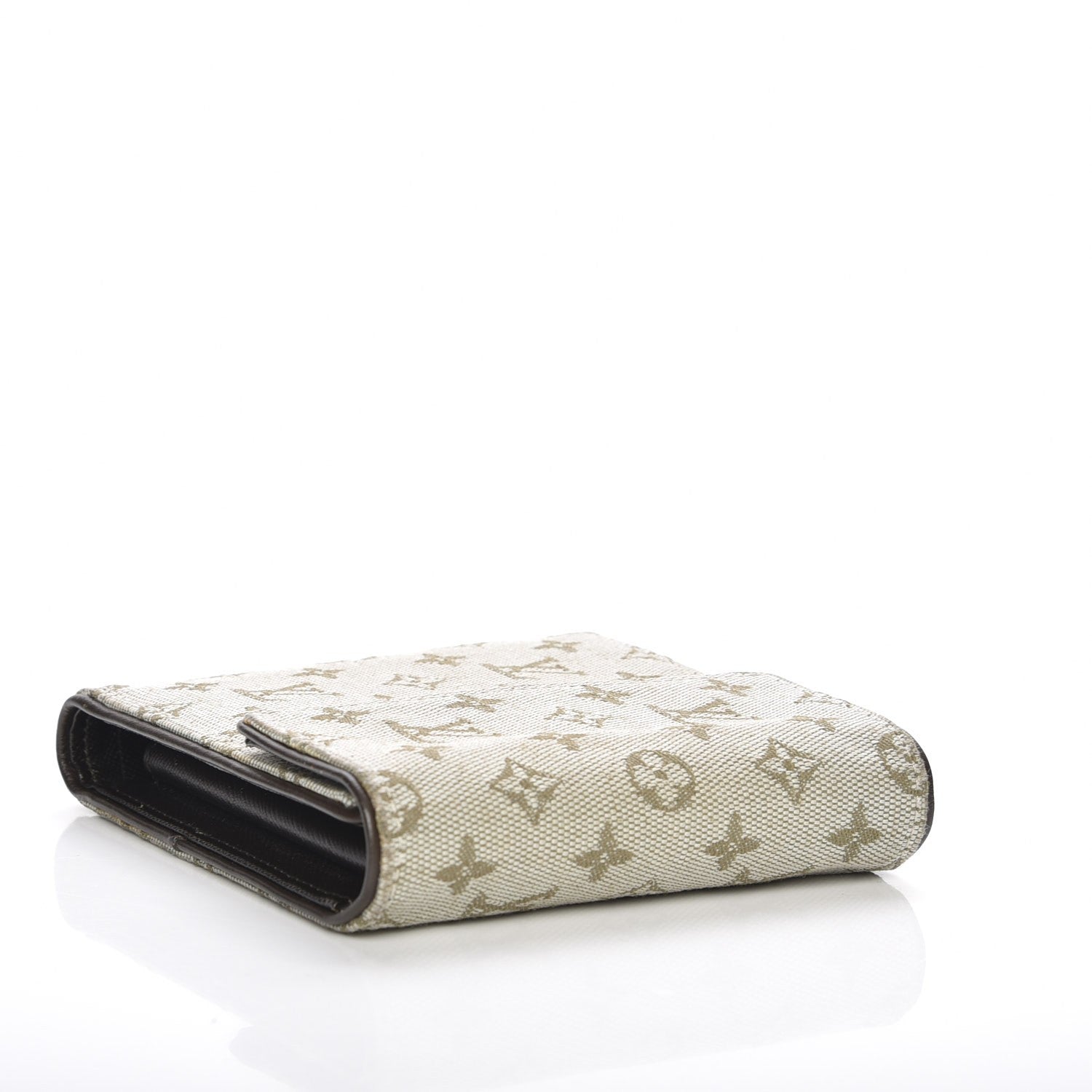 Louis Vuitton Mini Monogram Compact Wallet Kaki 4 of 7