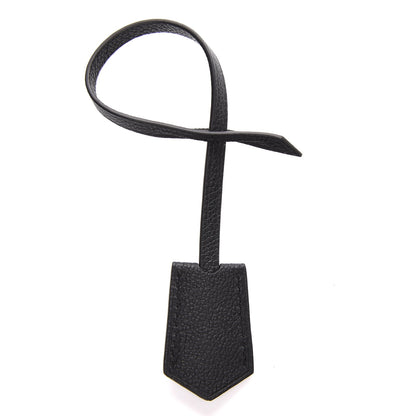 Louis Vuitton Calfskin Clochette Key Bell Holder Black 1 of 3