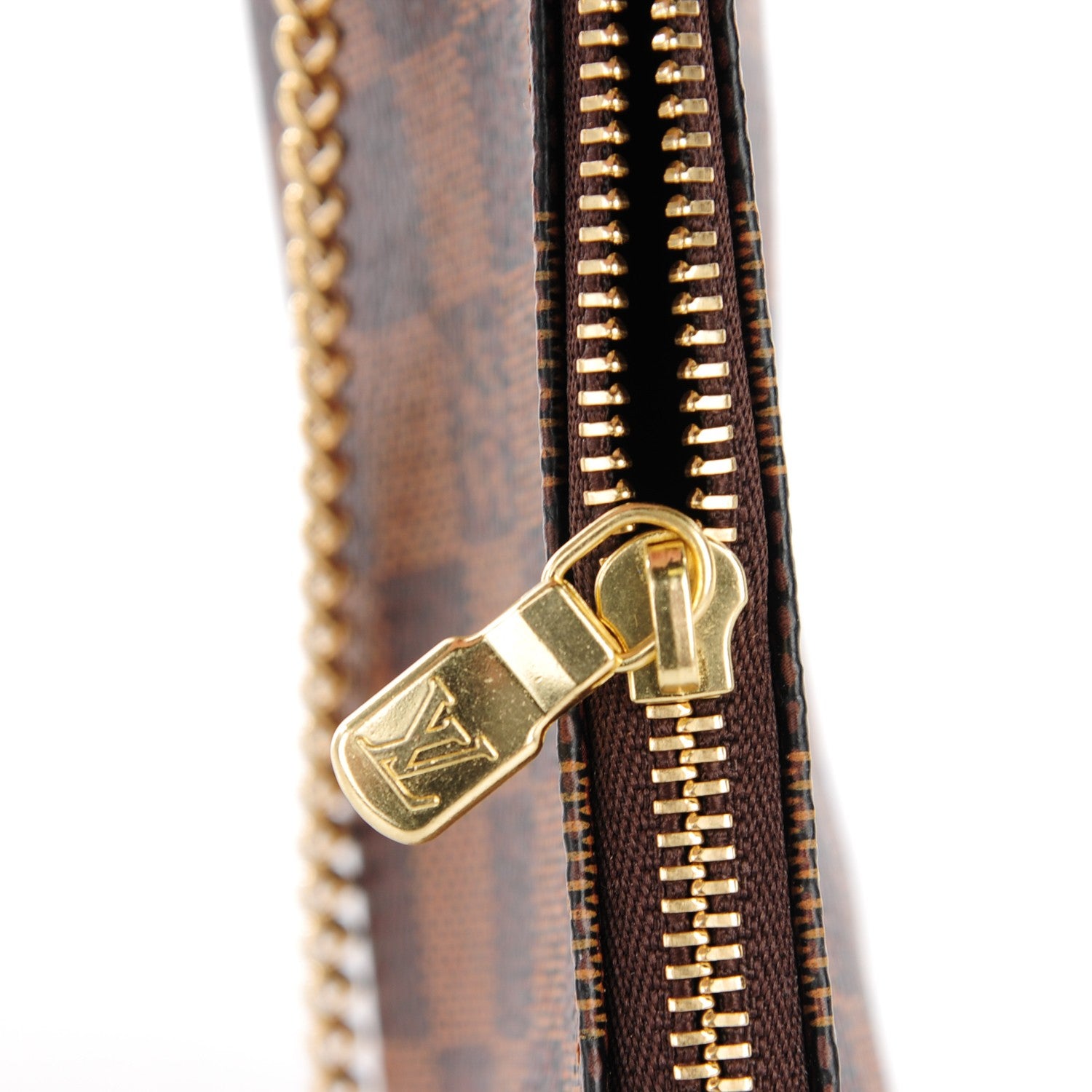 Louis Vuitton Damier Ebene Mini Pochette Accessories 7 of 8