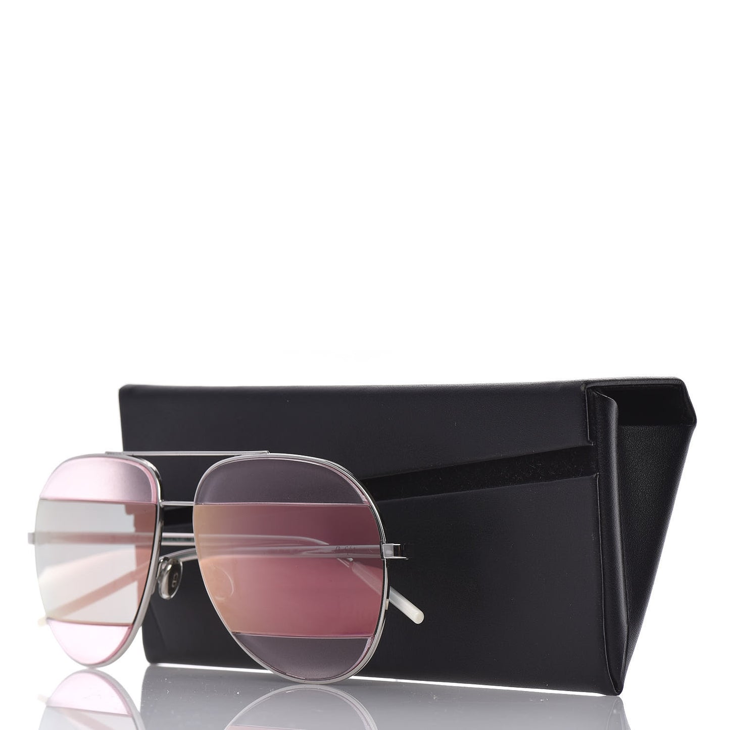 Metal DiorSplit 2 Sunglasses Pink