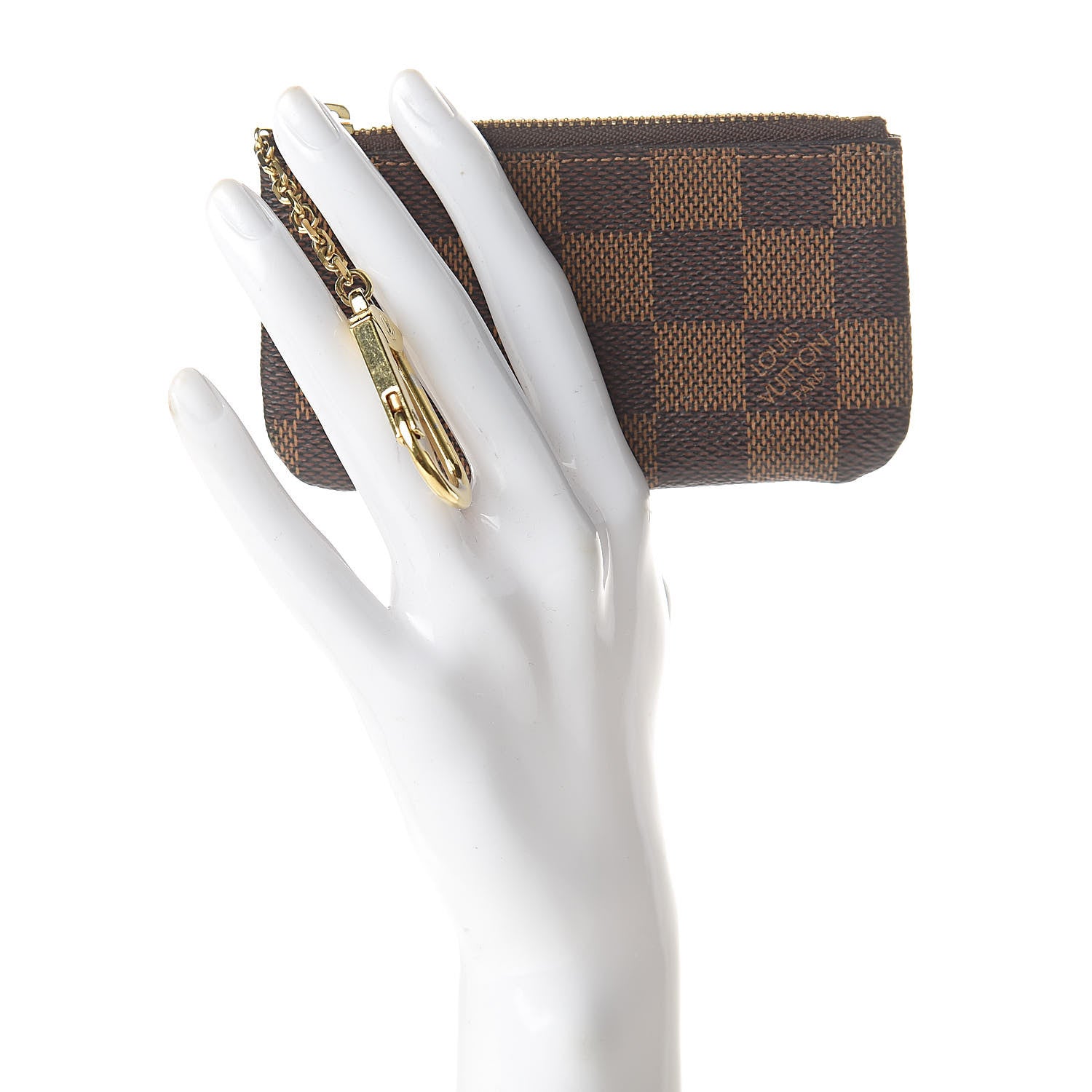Louis Vuitton Damier Ebene Key Pouch 2 of 6