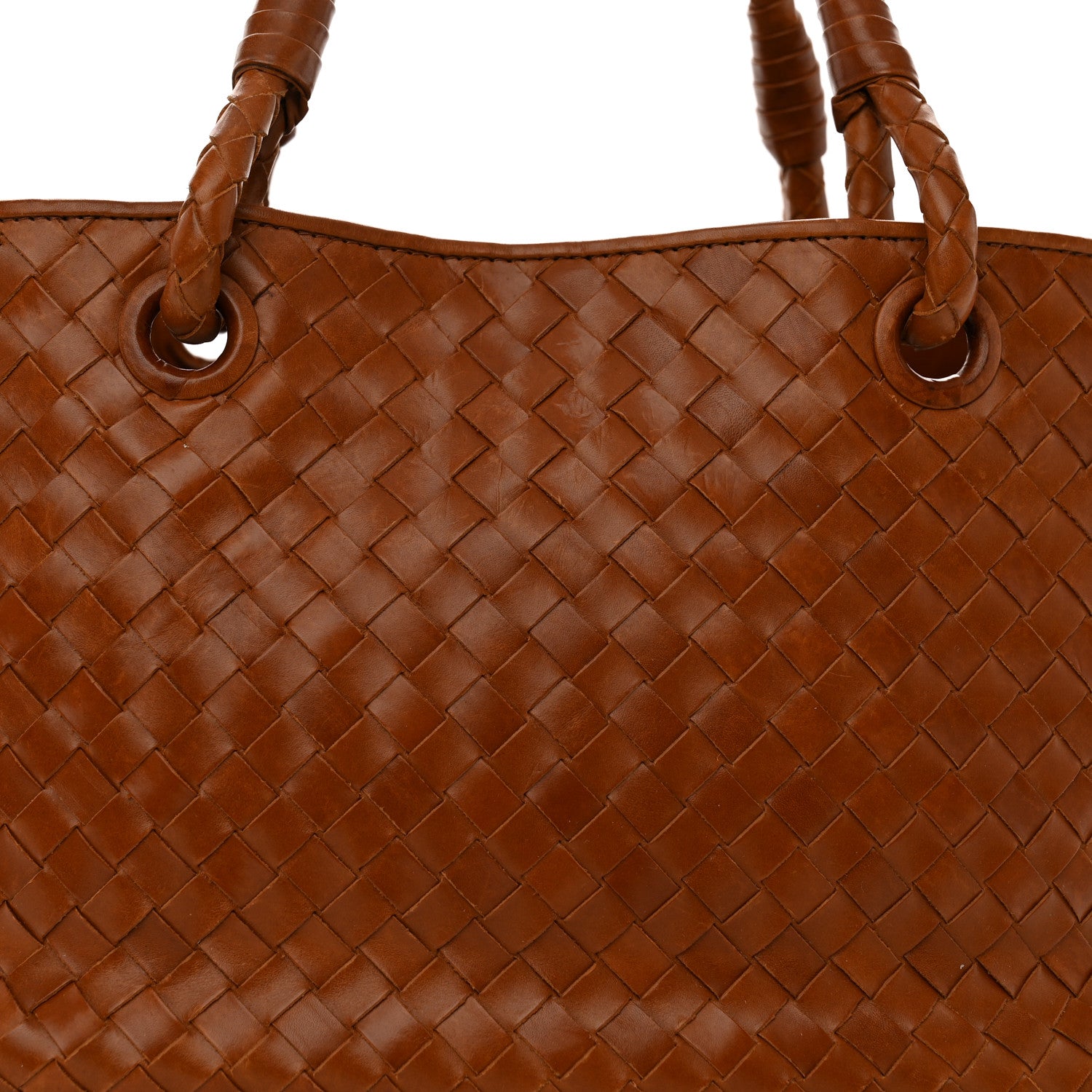 Bottega Veneta Nappa Intrecciato Woven Tote Noce 9 of 14