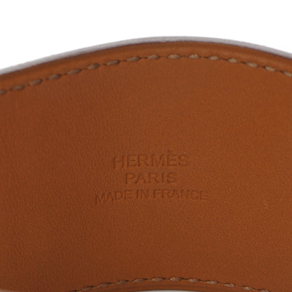 Hermes Barenia Collier De Chien CDC Bracelet S Fauve 6 of 7