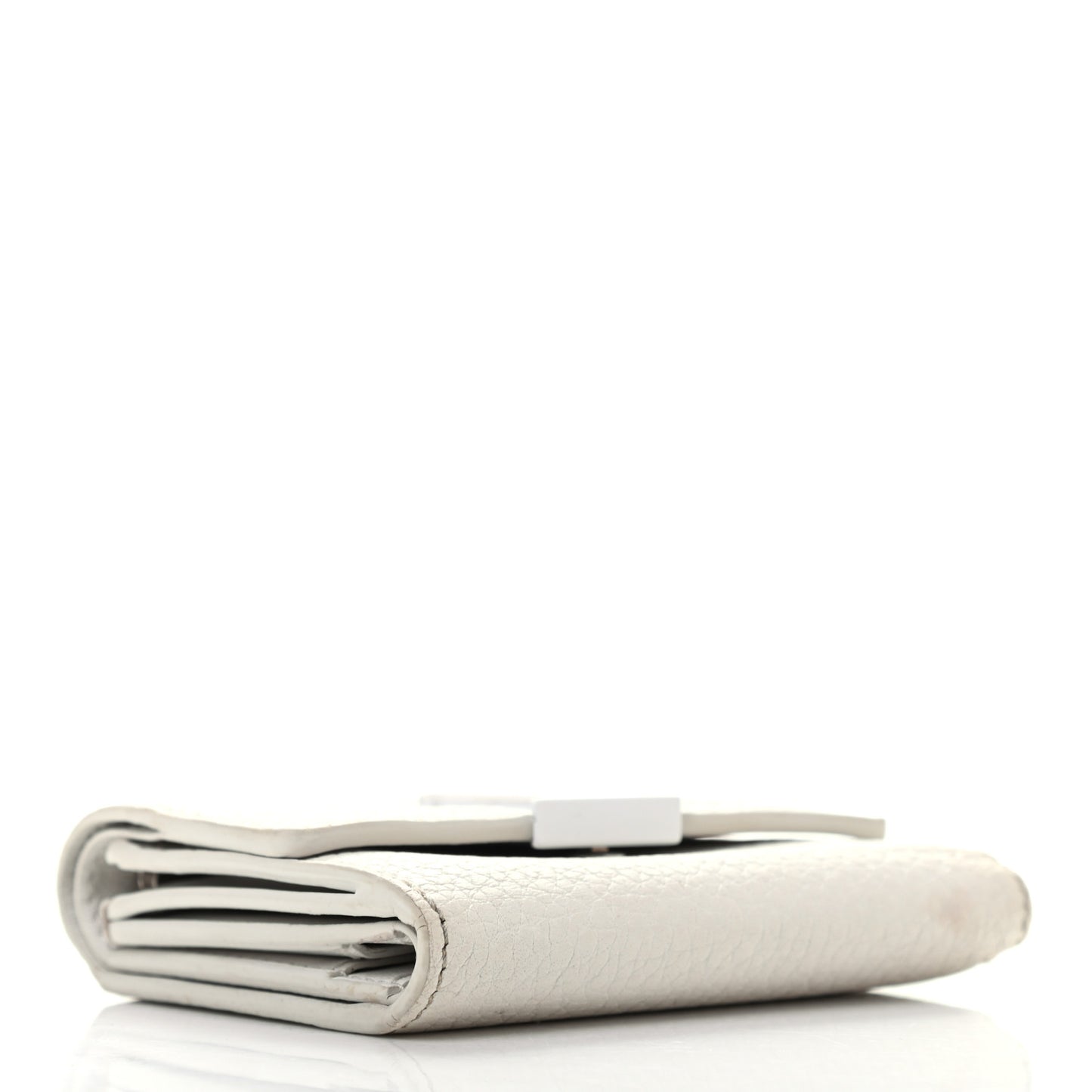 Taurillon Capucines XS Wallet White