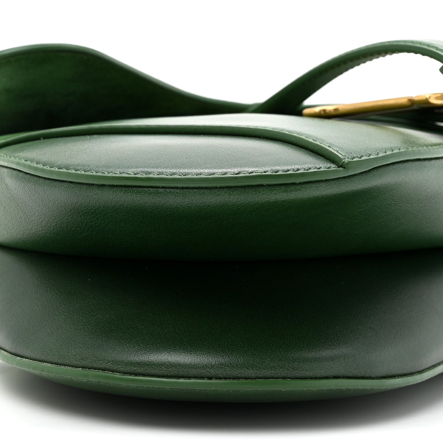 Christian Dior Gradient Calfskin Saddle Bag Green 10 of 10